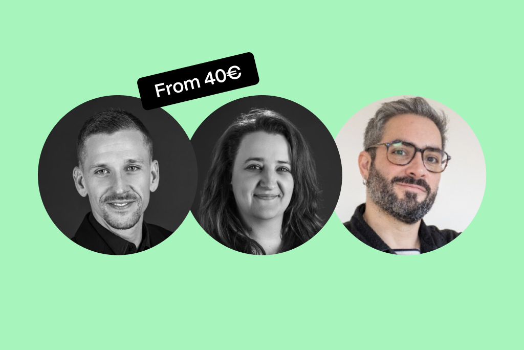 Vivien Fontvieille, Sophie Scheidt and Nicolas Hanquet, speakers at the webinar on co-interpreting