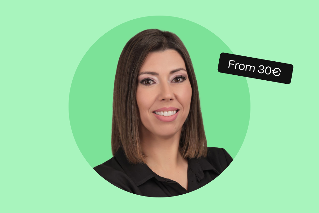 Rozalia Founta, trainer for the webinar on sustainability and growth
